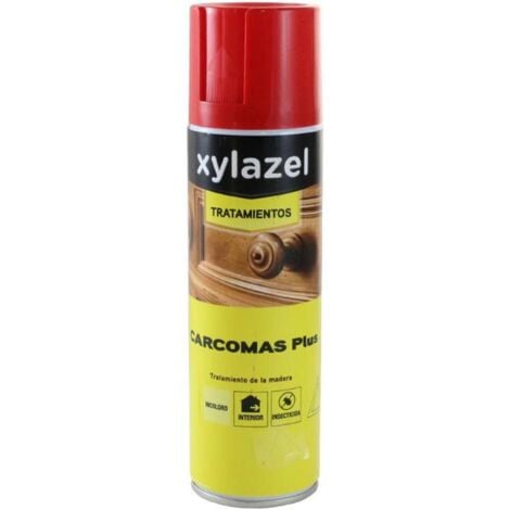 XYLAZEL carcomas plus inyeccion 0.250l , Carcomas Plus Inyeccion Xylazel Producto protector de la madera de uso curativo contra el ataque de la carcoma Uso en interiores e interiores húmedos Tamaño: 2