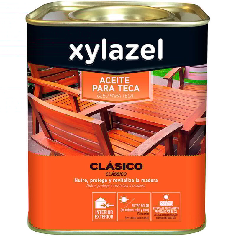 Xylazel - Huile de teck Couleur teck 0.750L 5396265