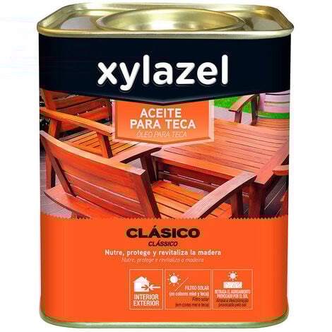 xylazel aceite para teca incoloro 4l 5396258