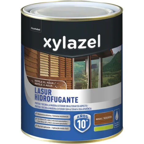 Xylazel Lasur Protector Hidrofugante Mate Nogal 750 ml