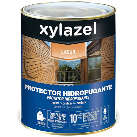Xylazel Lasur Protector Hidrofugante Mate Roble 750 ml