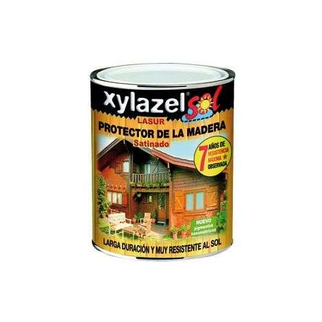 Xylazel lasur satinado Nogal 750Ml