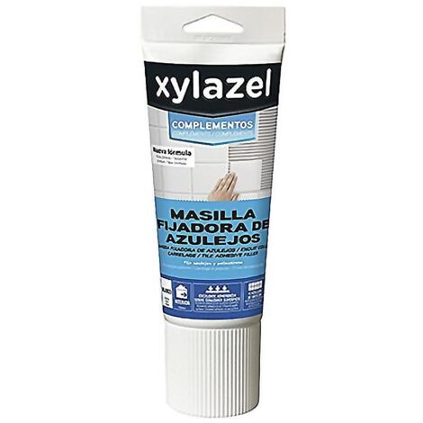 XYLAZEL masilla fijar azulejos 250gr. tubo , Xylazel Masilla fijar azulejos. Para fijar firmemente azulejos y revestimientos cerámicos, de manera fácil y rápida. También para repon