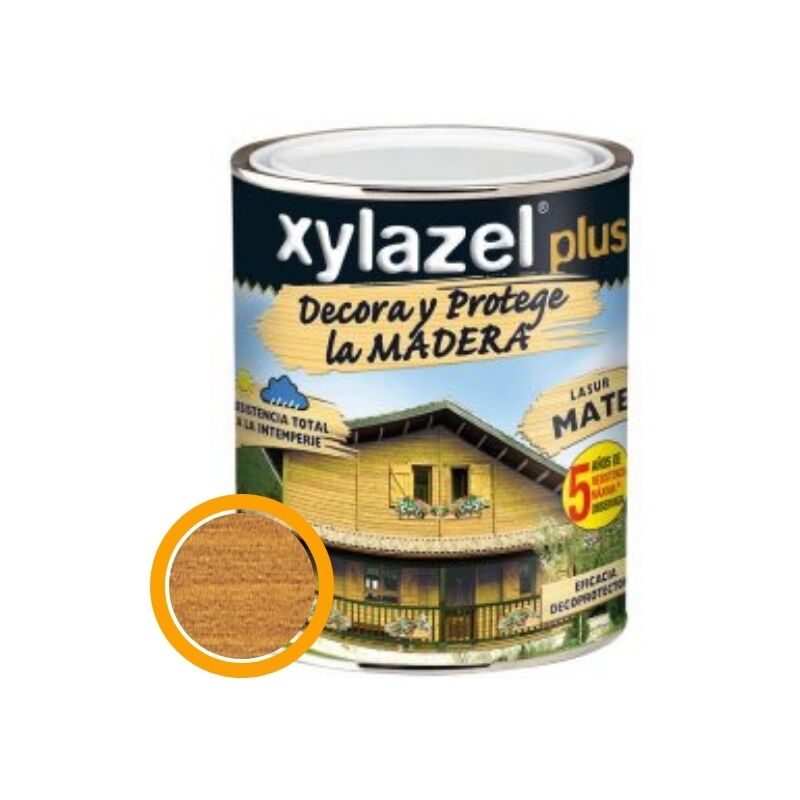 

Protector madera Lasur Xylazel Plus Mate Roble 375ml