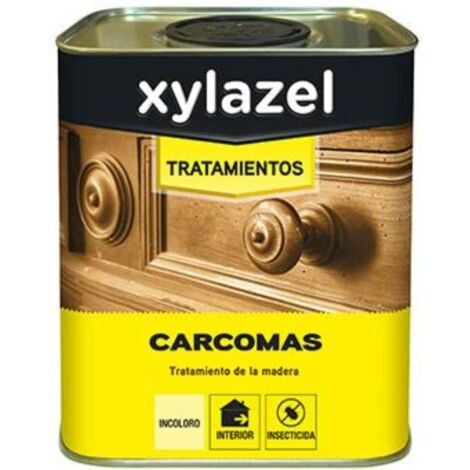 XYLAZEL protector liquido carcoma 750 , Xylazel Tratamiento Carcomas. Protector curativo y preventivo de la madera contra carcomas. Para todo tipo de maderas, macizas o contrachapa