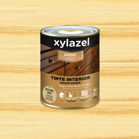 xylazel barniz tinte interior mate incoloro 375ml 5396044