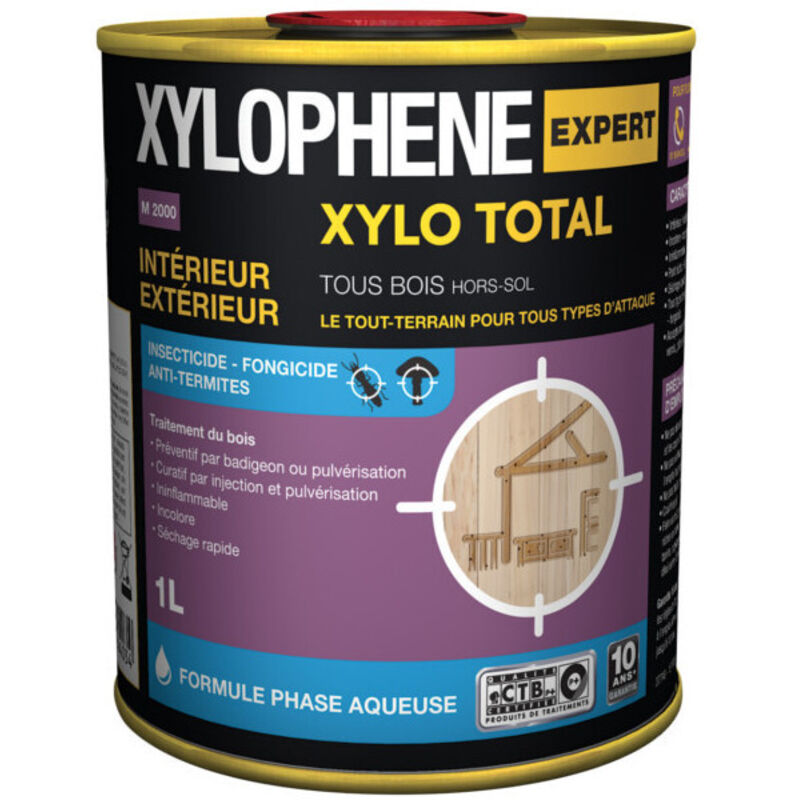 Traitement du bois Total 1 litre - XYLOPHENE