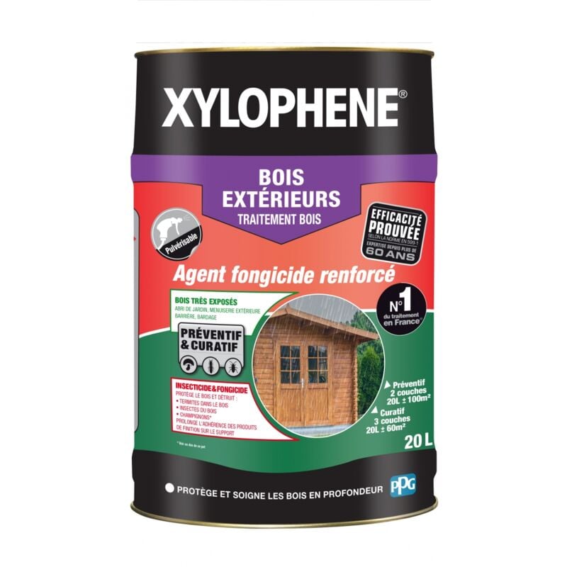 Xylophene - Traitement Bois extérieurs Conditionnement: 20L