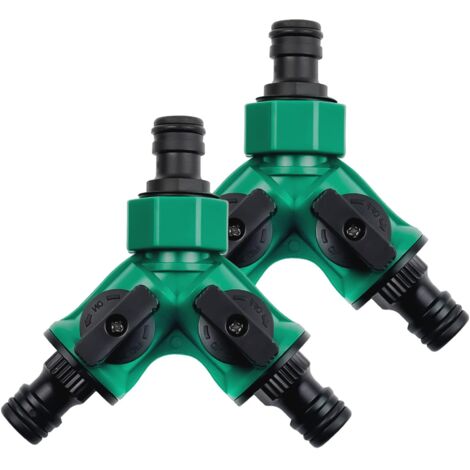 Y-Verbinder für Wasserleitungen, Druckverschlussanschluss mit Schalter, Y-Ventil, Drei-Wege-Umschalter