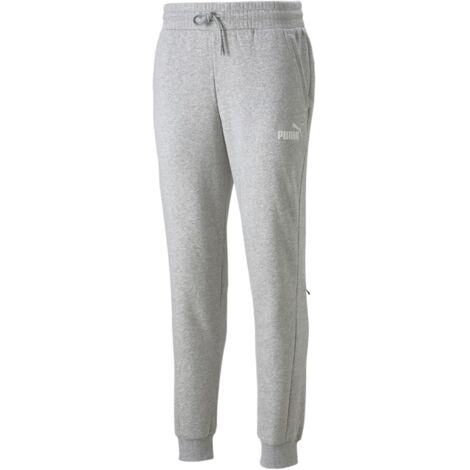Y4281 PUMA PANTALONI DELLA TUTA POWER DA UOMO GRIGIO 849852 04 S