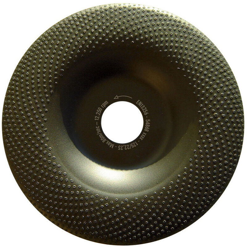 Image of Y8101253C0 - moletta mtg silent per levigatura a secco diametro 125MM foro 22,23MM per smerigliatrice angolare Workdiamond