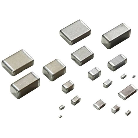 Yageo CC0805KRX7R9BB124 Condensateur céramique CMS 0805 0.12 µF 50 V 10 % 4000 pc(s) Tape on Full reel D086902