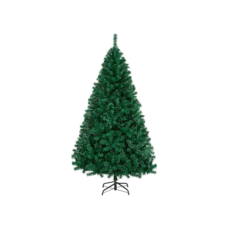 

183 cm Árbol de Navidad Grande Artificial Decoración de Navidad Adornos Navideños Rama Naveda Interior Exterior Pino Navideño de Casa - Yaheetech