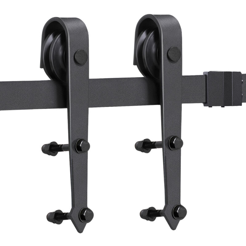 6Ft Barn Door Sliding Hardware Track Set - Yaheetech