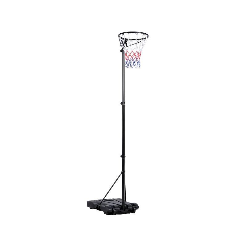 Yaheetech - Adjustable 1.71-3.05m Portable Basketball Hoop and Freestanding Netball Post for Kids & Adults