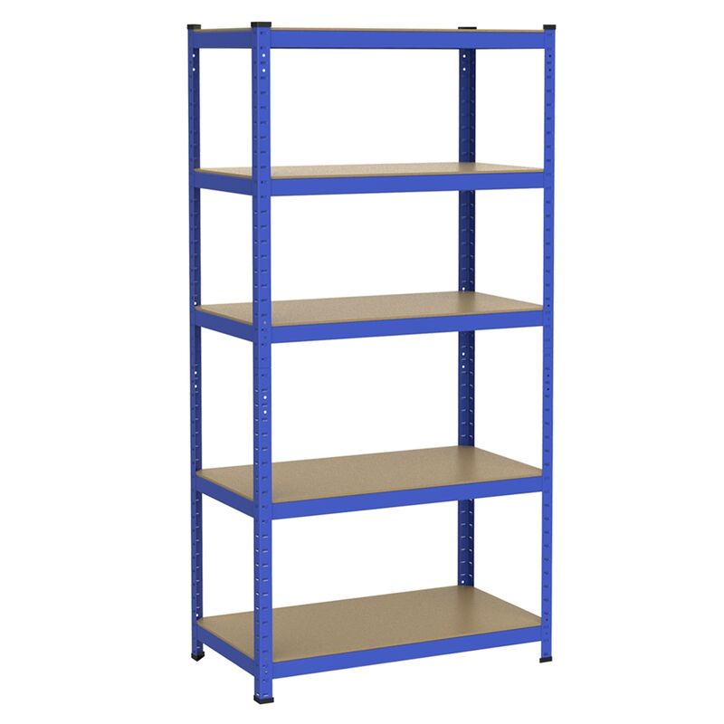 

Estantería Metálica de Almacenaje Carga de 1325 kg Estante Industrial para Garaje Almacén Armario 180 x 90 x45 cm para Taller Sótano Cocina Servicio