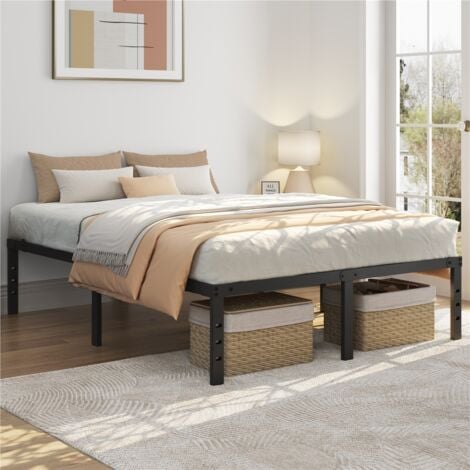 Yaheetech King Size Metal Platform Bed Frame