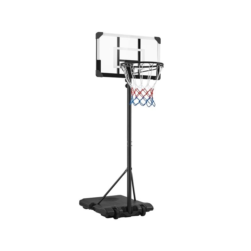 Yaheetech - Panier de Basket Portable Réglable en Hauteur Panier de Basket Extérieur/Intérieur