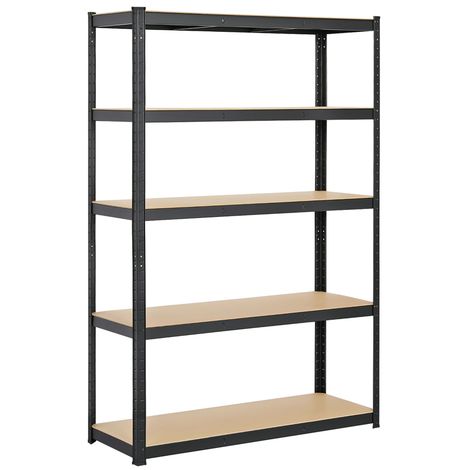 Homcom Libreria scaffale ufficio in legno design moderna 7 ripiani  80x24x191cm bianco - BricoBravo