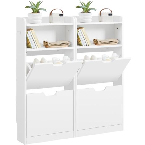 Yaheetech Scarpiera Estensibile 4 Livelli In Rete Metallica – Regolabile Da 50 A 84,5 Cm, Porta 6-12 Paia, Per Ingresso O Armadio (nero)