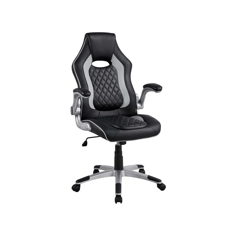 

Yaheetech Silla de Oficina Silla Gaming Escritorio Ergonómica con Apoyabrazo Ajustable Reposacabeza Silla Giratoria con Ruedas Silla Racing para