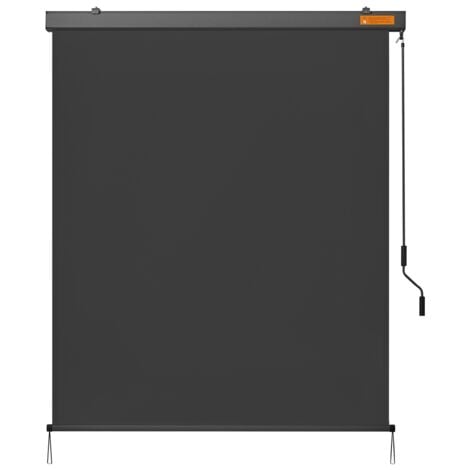Yaheetech Toldo Vertical 250 x 154,5cm Pantalla de Privacidad Protección Solar y de la Intimidad Impermeable para Ventana Balcón Terraza Estor Exterior Enrollable a Mano con Manivela Beige