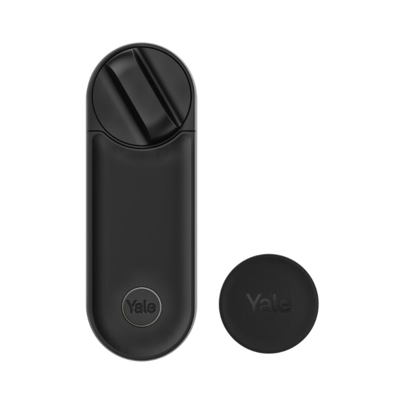 Serrure connectée Linus L2 Noir Yale Déverrouillage sans clé et/ou à distance via Wi-Fi ou Bluetooth - Alertes en direct - Partage d'accès invités