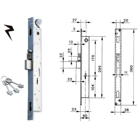 Yale 6701 Elettromappa Mont 1 Chi
