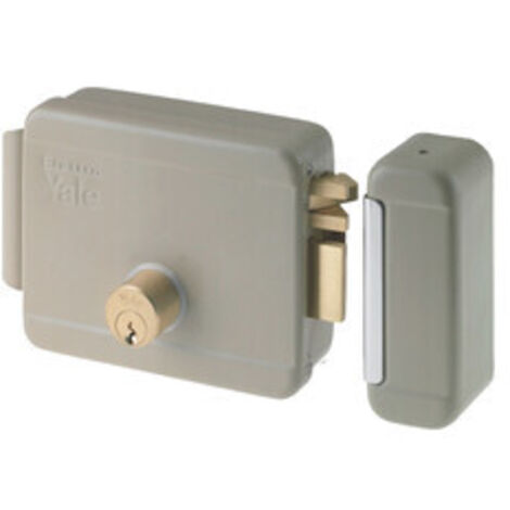 YALE 680 SERRATURA ELETTRICA CANCELLO 60 SX ZINC- 1,0 pz