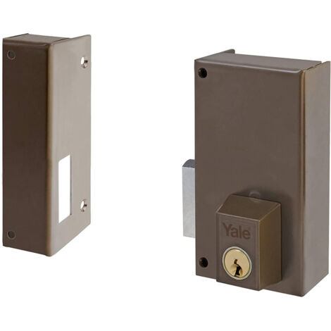 YALE AZBE 56-CR HP 70 Serrure à cylindre rond saillant gauche