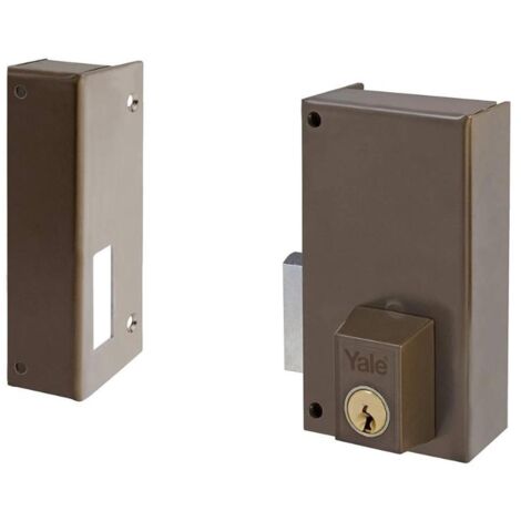 yale azbe finst cerradura 56-cr hp70 sobreponer izqda.cil.redond