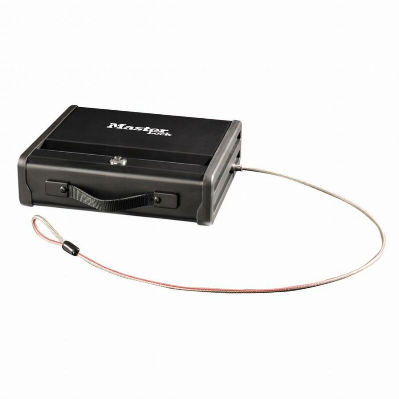 Caja fuerte compacta Master Lock con cable de fijación - Formato s - PP1KML