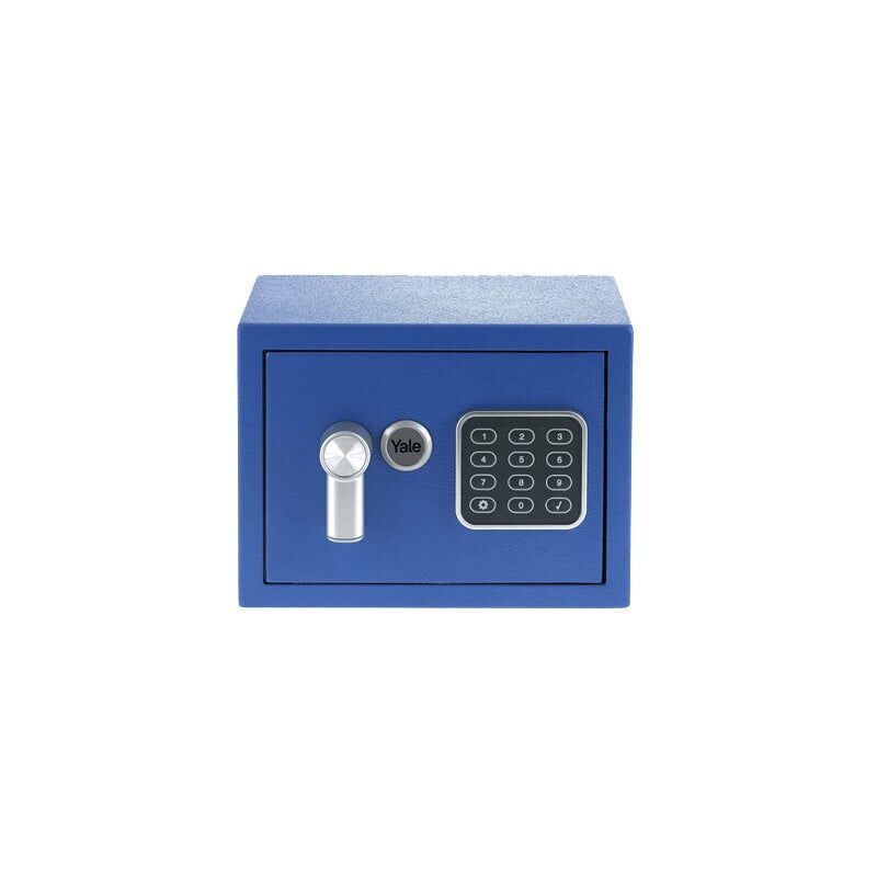 Image of Yale - Mini Cassaforte Da Mobile Serie Value Blu