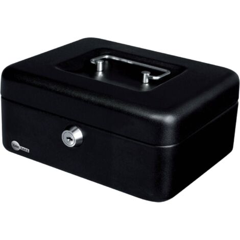 Yale Cassetta di sicurezza portavalori YCB/070/BB2 nera, dimensione extra-large