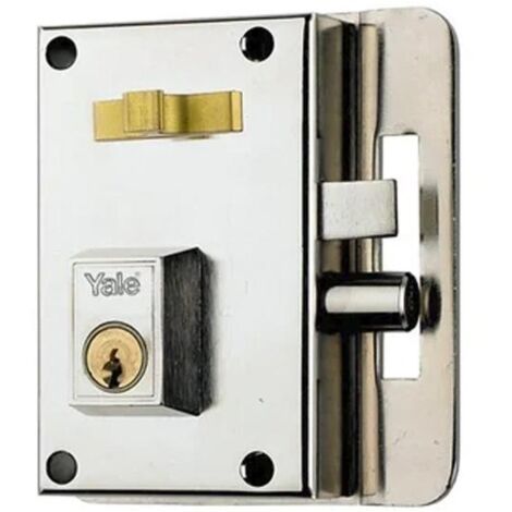 YALE cerradura yale   10-hn/ derecha , Cerradura Yale / Azbe 10-hn/ Derecha.            - Cerraduras de sobreponer con sistema antipalanca.- Cilindro exterior forjado