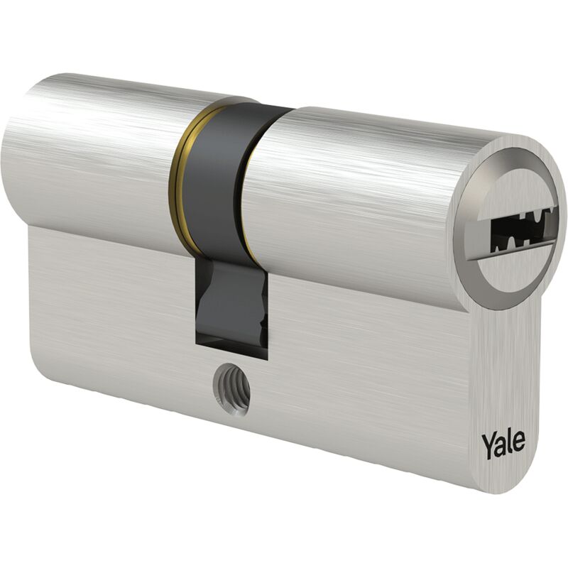 Serie 2000 - Cilindro Doppio Frizionato 32/35 - Nichel satinato