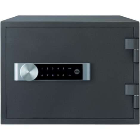 Yale Elektronischer feuerfester Safe schwarz 19 Liter