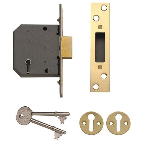Union 2277 3 Lever Mortice Sashlock Satin Chrome 77.5mm 3in - Door - View #13