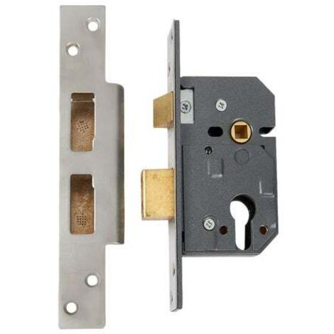 Yale Locks 81 Rollerbolt Nightlatch 60mm Backset DMG Finish Box YAL81DMGPB