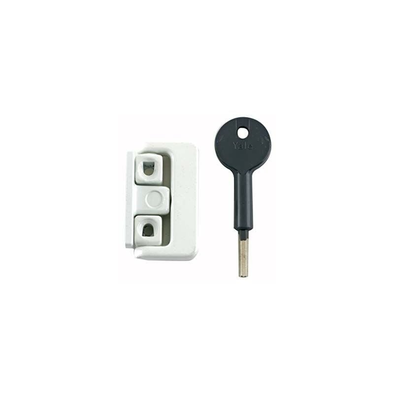 Image of Locks 8K101 - Chiavistello per finestra, colore: Bianco - Yale