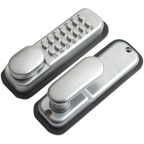 Yale Pdl02sc Push Button Door Lock Chrome Finish