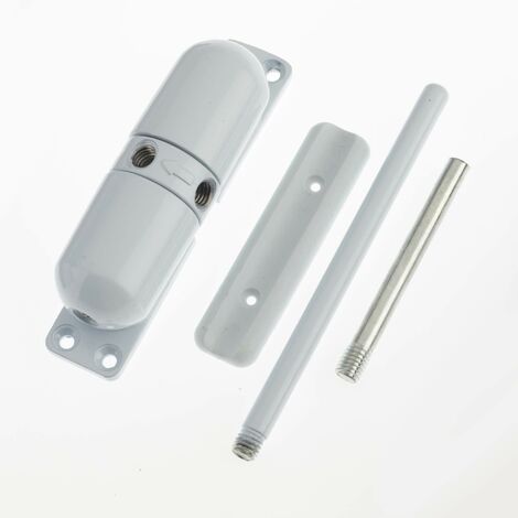 Yale Locks PYSMDCWH - Chiusura per porta montata a filo, finitura: Bianca
