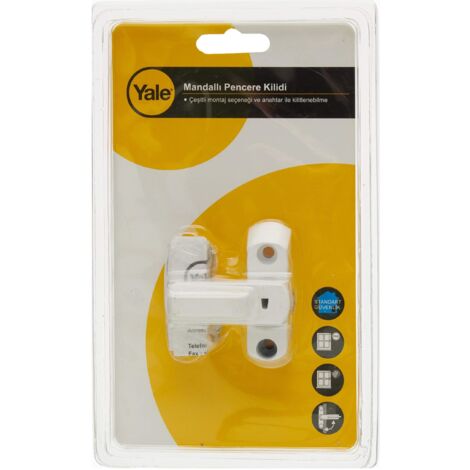 Yale Locks V-8K103-WE 8K103 PVCu Window Stop White YALV8K103WE