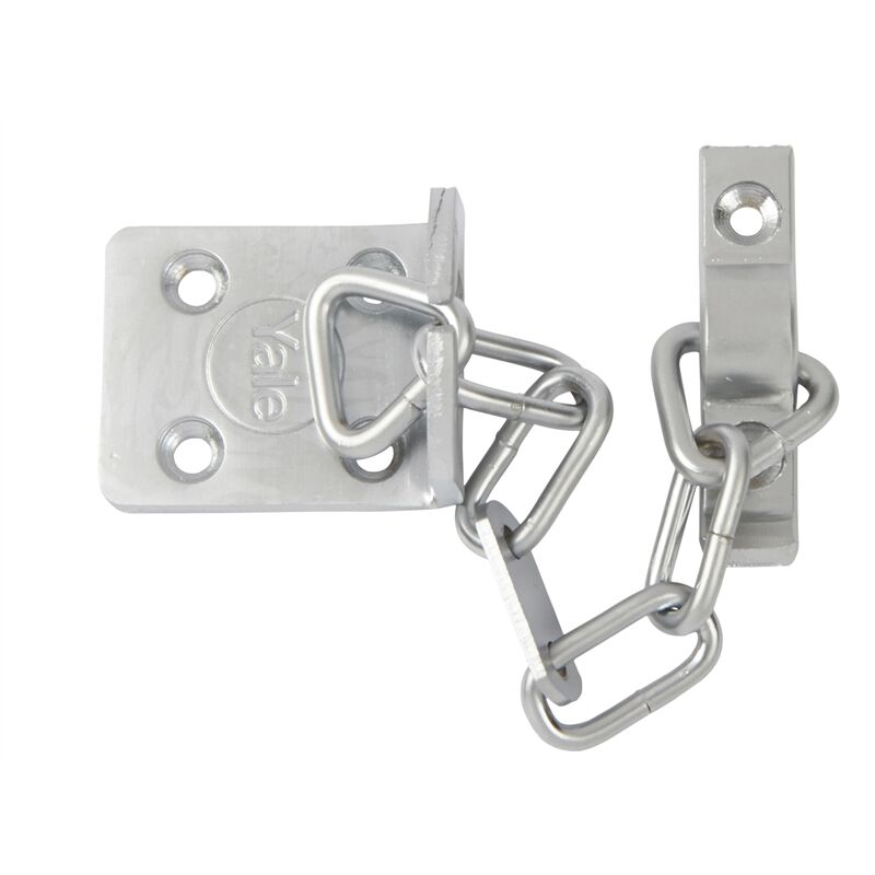 WS6 Security Door Chain - Satin Chrome Finish YALVWS6SC - Yale Locks