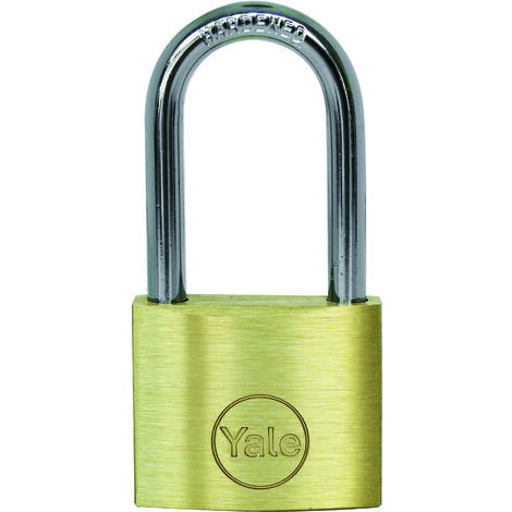Yale LUCCHETTO DI SICUREZZA ARCO LUNGO Art. PL 112 mm. 40 12.00 pz