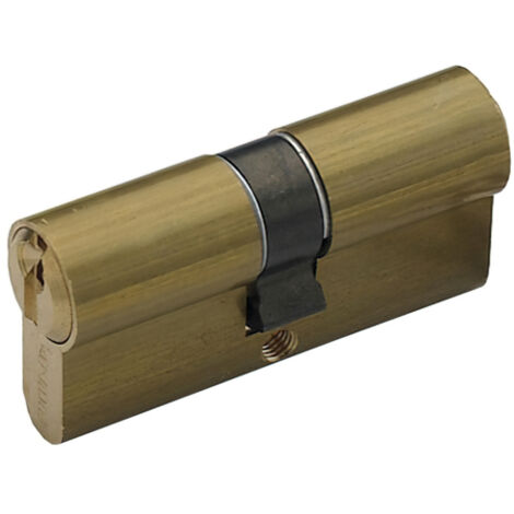 Yale Monoblock Zylinder 30x30/r13,5 vernickelt