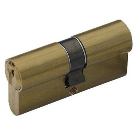 Yale Monoblock Zylinder 30x30/r15,0 Vermessingt