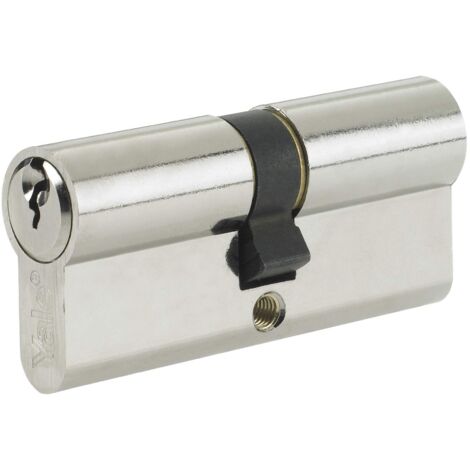 YALE P-ED3030-SNP Euro Doppio Cilindro, 3 Chiavi fornite, Sicurezza Standard, inscatolato, Adatto a Tutti i Tipi di Porte, Nichel (in polisacco), 30:10:30 (70 mm)