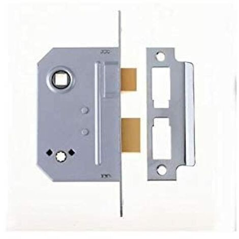 Yale P-M236-CH-63 Mortasa Bagno, Cromato Lucido, 2.5 Inch/64 mm