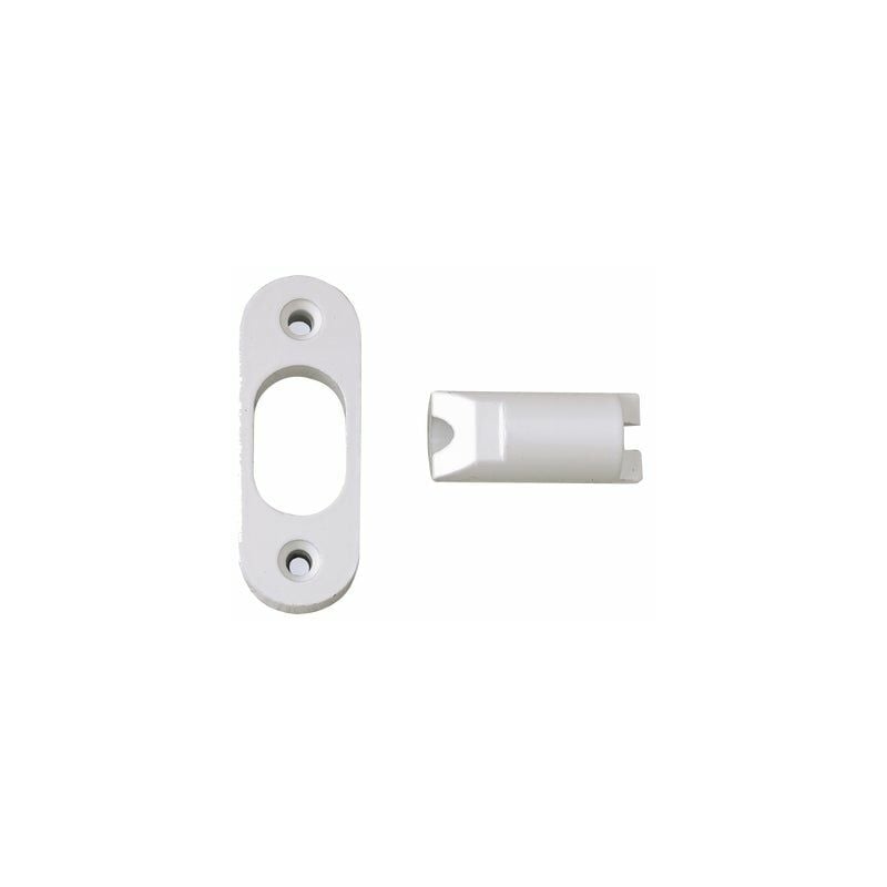 Yale - WS12 Hinge Bolts 70 x 25mm White Pack of 2 - White